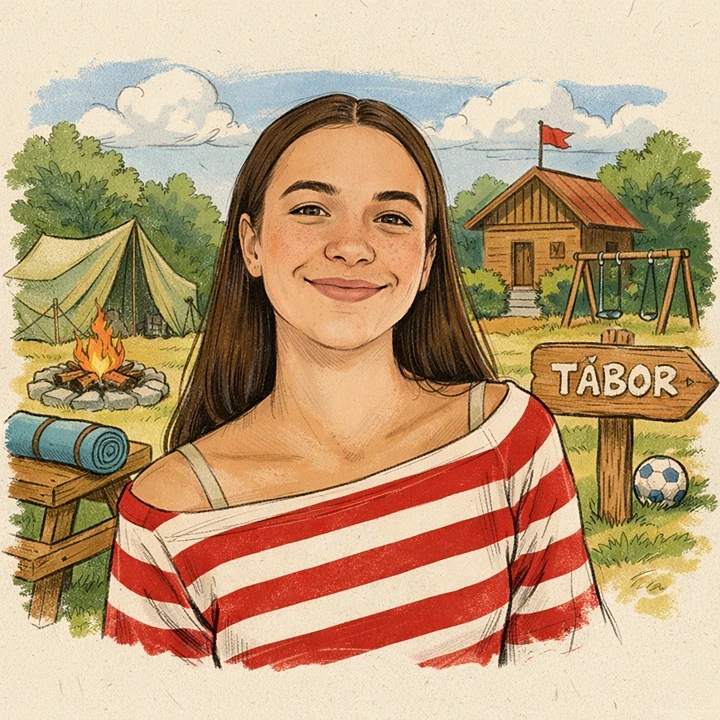 Nela - vedoucí letních táborů Teplice